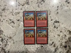 Orcish Lumberjack x4 Magic the Gathering Orcish Lumberjack Played - Image 1
