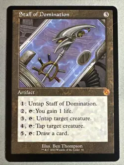 MTG / Staff of Domination / BRR / #56 / Regular / Mythic / NM - Image 1