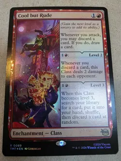 Cool but Rude - Foil Teenage Mutant Ninja Turtles - Mtg - Image 1