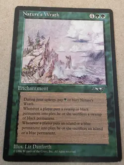 Nature's Wrath - Alliances Regular - Mtg - Image 1