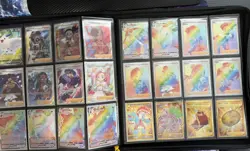 Pokemon SWSH Vivid Voltage COMPLETE Master Set with 12 Pocket Binder - Image 1