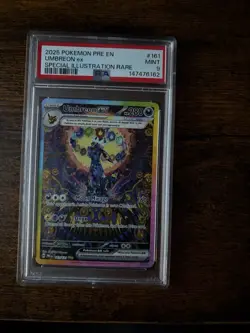 Umbreon EX Pokemon Card PSA 9 - Image 3