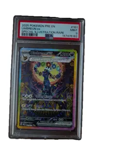 Umbreon EX Pokemon Card PSA 9 - Image 4