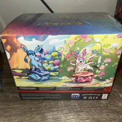Pokemon TCG Scarlet & Violet Prismatic Evolutions SEALED Mini Tin Display Box - Image 3