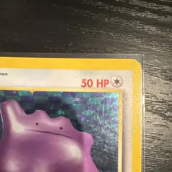 Pokemon Ditto 3/62 Fossil Holo Rare Unlimited English Card - Image 2