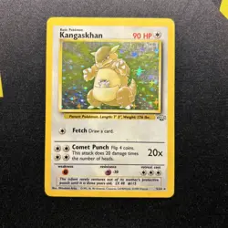 Kangaskhan 5/64 EX/MP -Vintage Holo Pokemon Card- Jungle Set (4s) - Image 1