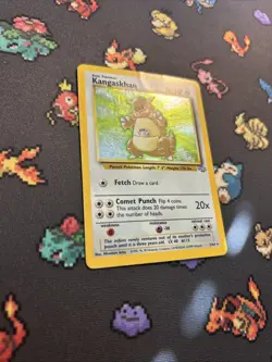 Kangaskhan 5/64 MP -Vintage Holo Rare Pokemon Card- Jungle Set (8q) - Image 2