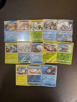 Pokemon Wimpod Golisopod EX Card Lot - 13 Cards Holo Rare Promo Shiny Collection - Image 1