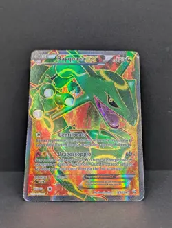 Rayquaza EX Full Art 123/124 Dragons Exalted Holo Rare Pokemon TCG ITALIAN MP - Image 3