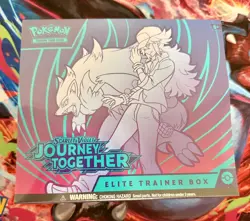 Pokemon TCG Scarlet & Violet Journey Together Elite Trainer Box ETB Sealed New - Image 1