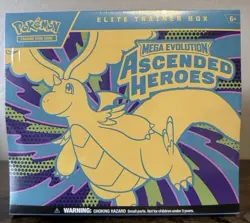 Pokemon Mega Evolution Ascended Heroes Elite Trainer Box Factory Sealed ETB - Image 1