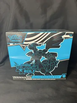 FACTORY SEALED Pokemon TCG Black Bolt Elite Trainer Box (ETB) check description. - Image 1