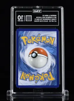 Pokemon TCG Mewtwo & Mew GX Tag Team Black Star Promo #SM191 TAG 10 Gem Mint - Image 2