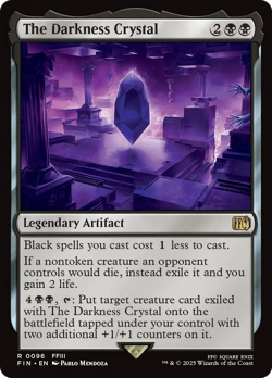 The Darkness Crystal #96 | Near Mint | Final Fantasy FIN | Magic MTG - Image 1