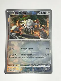 SV: Prismatic Evolutions Heatran (Poke Ball Pattern) #068/131 Holo Pokemon Card - Image 1