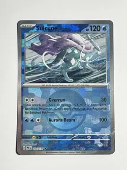 SV: Prismatic Evolutions Suicune (Poke Ball Pattern) #024/131 Holo Pokemon Card - Image 1