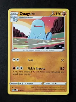 2024 Pokemon QUAGSIRE #007/015 McDonald's Collection M24 EN Non Holo English - Image 1