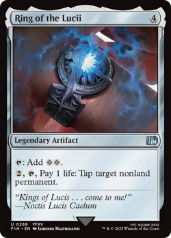 Ring of the Lucii #269 | Near Mint FOIL | Final Fantasy FIN | Magic MTG - Image 1