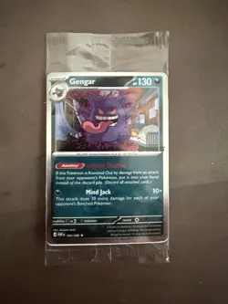 Pokemon TCG Gengar 050/088 EBGames Stamped Promo English Sealed EB Games ebgames - Image 1