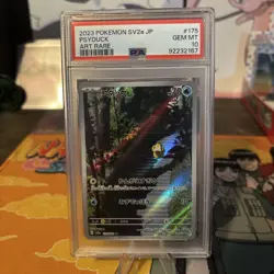 PSA 10 Gem Mint Psyduck 175/165 Sv2a: Pokemon Card 151 Holo (Japanese) - Image 1