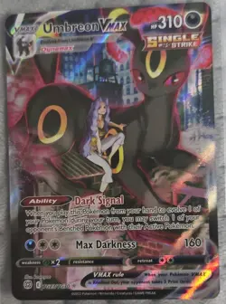 Pokemon Umbreon VMAX TG23/TG30 Ultra Rare Trainer Gallery Holo 310 HP - Image 1