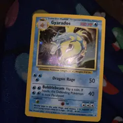 Gyarados Base Set 6/102 Holo Rare 100 HP Pokemon TCG Wizards of the Coast - Image 1