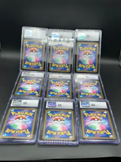 SET 9 CGC 10 GEM MINT Japanese Pokemon 2024 Festival EEVEE ex EVOLUTION Umbreon - Image 2