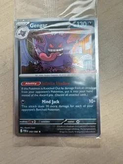 Pokemon TCG Gengar 050/088 Promo Sealed Stamped Gamestop Promo Card - Image 2