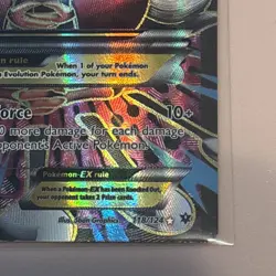 2016 Pokemon M Alakazam EX Fates Collide Ultra Rare Full Art Holo 118/124 - Image 5