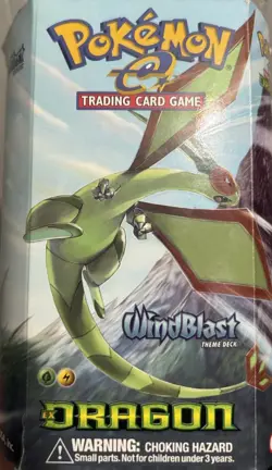 Pokemon EX Dragon WindBlast Theme Deck 60 Cards Holographic Flygon - Image 1