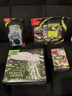 🔥 Pokemon TCG “Perfect Order” Bundle – ETB🔥Booster Bundle & 2 Blister Packs - Image 1
