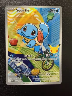 Squirtle MEP 039 (Black Star Promo) Mega Evolution Pokemon TCG NM - Image 1