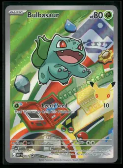 Pokemon TCG - Bulbasaur 037 - Mega Evolutions Black Star Promo - Image 1