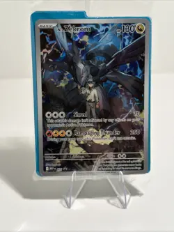 N's Zekrom 031 Ascended Heroes ETB Promo Pokemon Center Stamp - SEALED IN HAND - Image 1