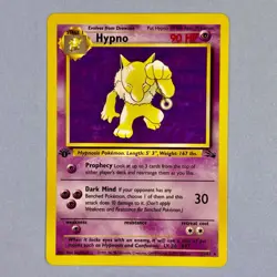 1999 Pokemon Hypno 23/62 Non-Holo 1st Edition Fossil Set NM - Image 1