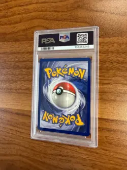 1999 POKEMON FOSSIL 1999-2000 COPYRIGHT #47 GEODUDE PSA 10 - Image 2