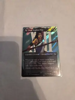 Fang, Fearless I'Cie Borderless Surge Foil Final Fantasy MTG #526 - Image 1