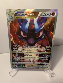 Lucario VSTAR (SWSH291) [Sword & Shield: Black Star Promos] Near Mint Holofoil - Image 1