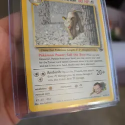 Pokemon TCG Giovanni's Persian 8/132 Gym Challenge Holo Rare LP - Image 5