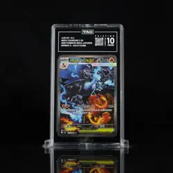TAG 10 PRISTINE Mega Charizard X ex #110/080 SAR Pokemon Japanese Inferno - Image 1