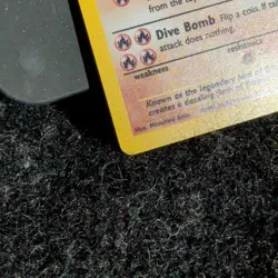 Moltres 12/62 Holo Rare Fossil Set 1999 Pokemon WotC Vintage MP 12/62 - Image 4