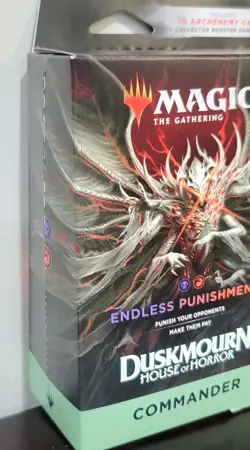 Magic The Gathering MTG Endless Punishment Duskmourn Commander Deck New Sealed - Image 3
