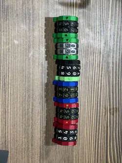Lot of 6 Magic the Gathering | Life Damage Counter Click Wheel | New | MT - Image 1