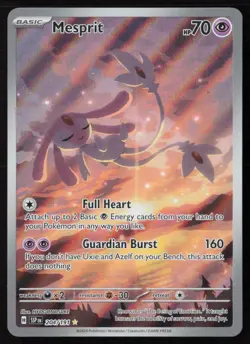 Mesprit - 204/191 - Illustration Rare - Surging Sparks - Pokemon Card - NM/M - Image 1