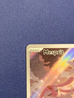 Pokemon TCG Mesprit 204/191 Sv08: Surging Sparks Holo Illustration Rare NM - Image 3