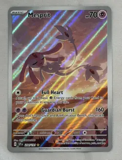 Mesprit - 204/191 - Illustration Rare - Surging Sparks - Pokemon Card - NM/M - Image 1