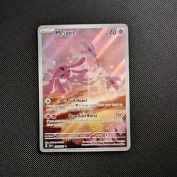 Pokemon TCG Surging Sparks Mesprit Illustration Rare Card 204/191 English NM - Image 1