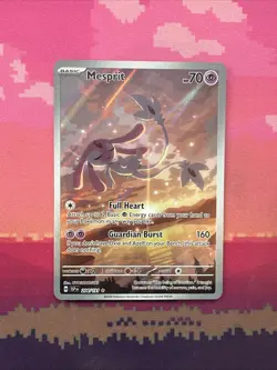 Pokemon Card Mesprit 204/191 Illustration Rare Surging Sparks Near Mint - Image 1