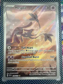 2024 Pokemon Surging Sparks Mesprit Illustration Rare #204/191 - Image 1