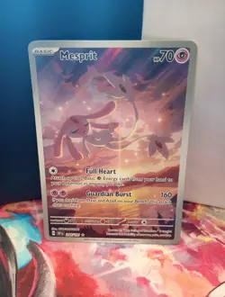 Pokemon TCG Mesprit 204/191 Illustration Rare Surging Sparks Near Mint Condition - Image 1
